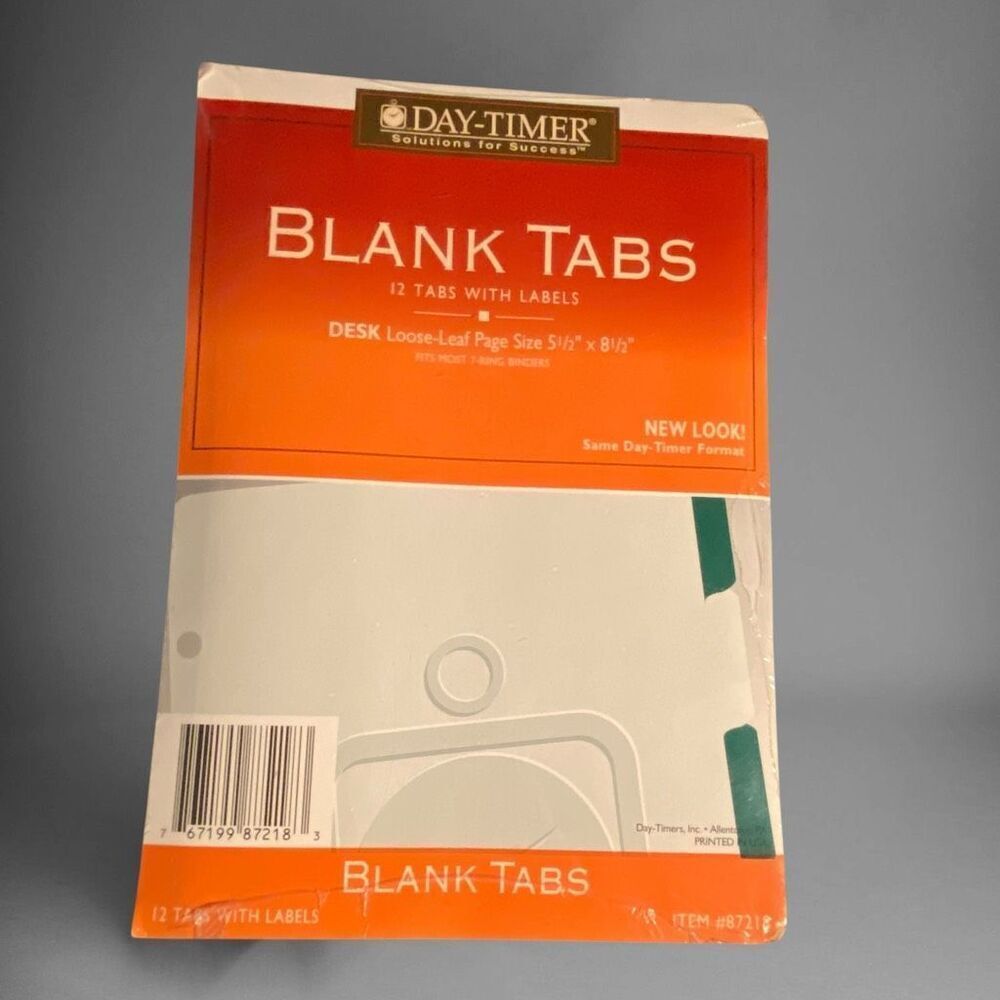 Day-Timer Coastlines Note Pads Desk Size 7 Ring NEW
